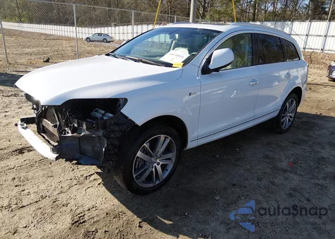 2014 Audi Q7 3.0T Premium из США, поврежденный, VIN WA1LGAFE7ED013713